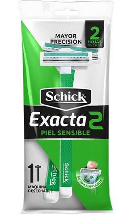 Exacta 2 Piel Sensible Afeitado Suave Para Pieles Sensibles Exacta 2 Piel Sensible Afeitado Suave Para Pieles Sensibles