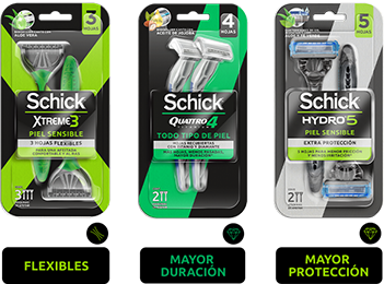 Cuchillas schick men